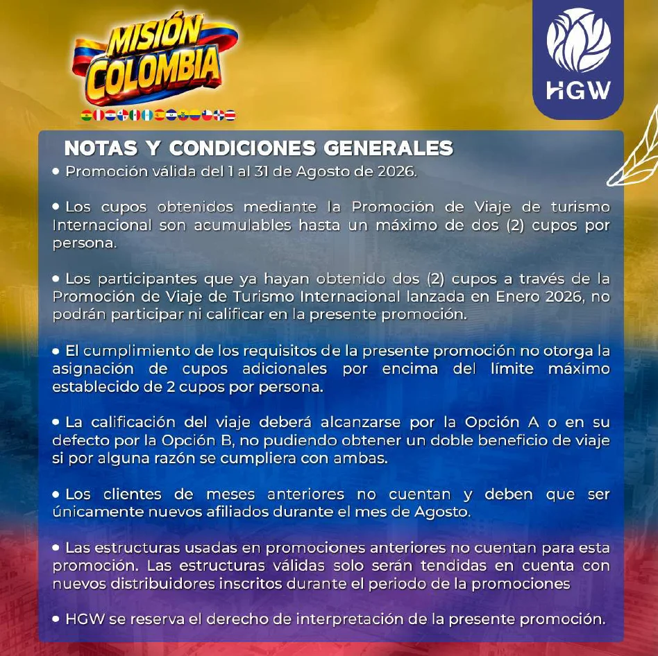 🚨🇨🇴 ¡LLEGÓ MISIÓN COLOMBIA 2026! 🇨🇴✈️