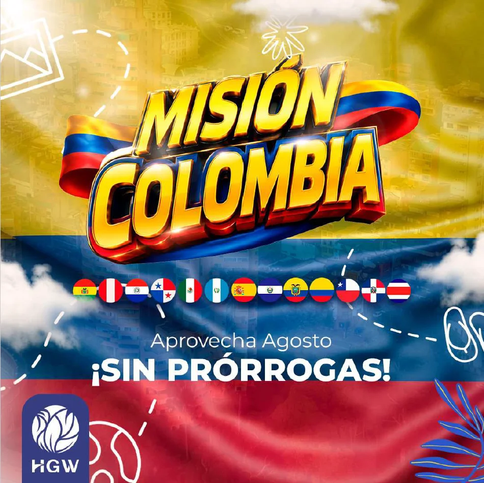 🚨🇨🇴 ¡LLEGÓ MISIÓN COLOMBIA 2026! 🇨🇴✈️